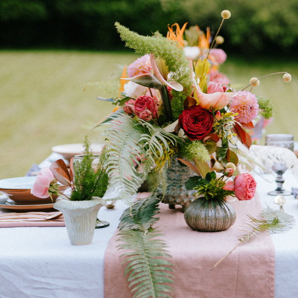 Floral Tablescape Day Course