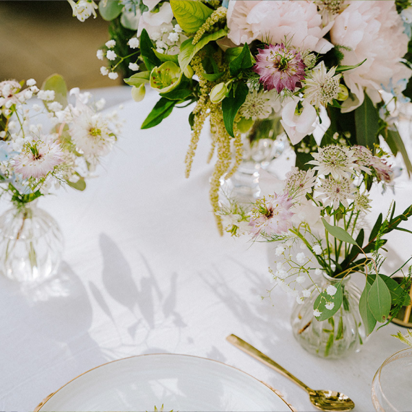 Floral Tablescape Day Course
