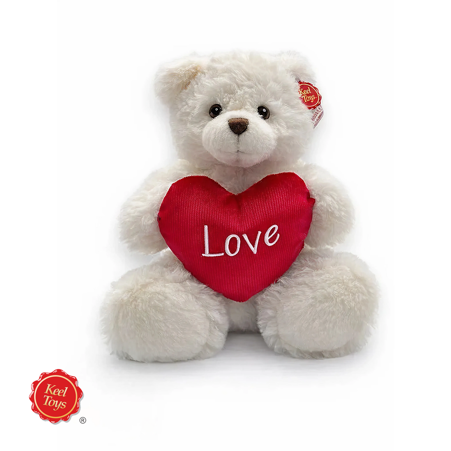 Cream Harry Bear with Heart