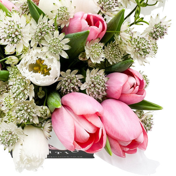 Tulip and Astrantia Bouquet