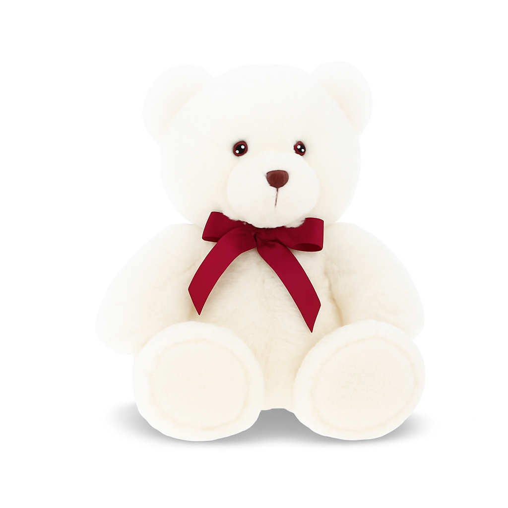 Medium Cream Bear (25cm)