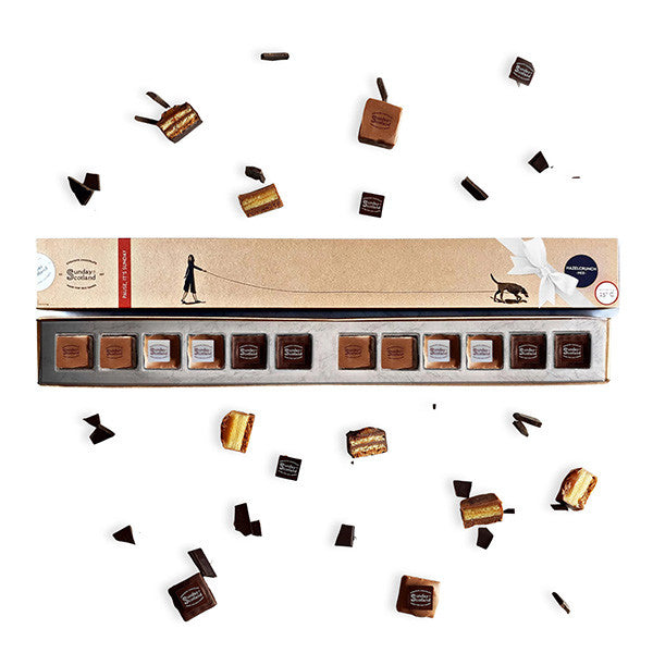 Artistic 12 Hazelcrunch Chocs