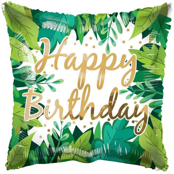 ECO Balloon - Birthday Jungle (18 inch)