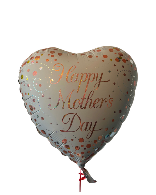 Golden Heart Mother's Day Balloon