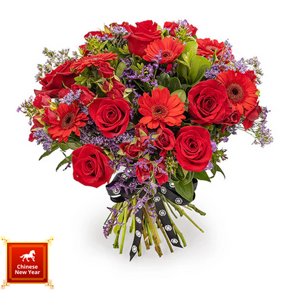 Fiery Red Radiance - 紅耀春光