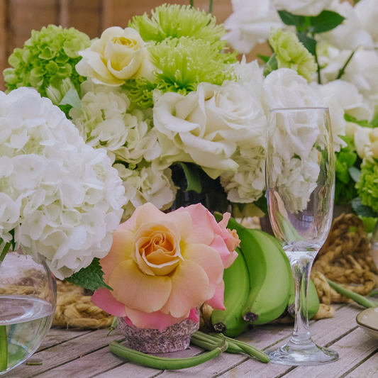 Floral Tablescape Day Course