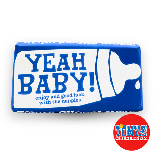 Hey Baby Blue - Dark Chocolate, Almond, Sea Salt - 180g