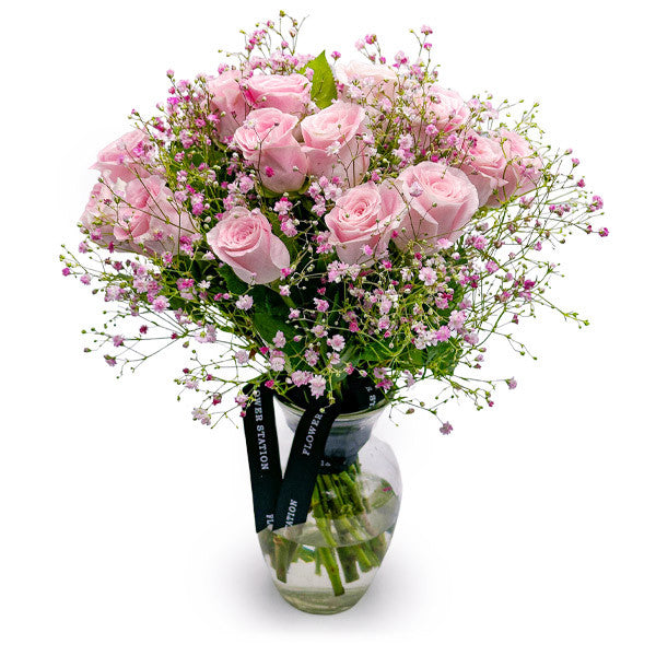 Birthday Flowers by Flower Station – Same Day London Delivery 6 Pink Candy