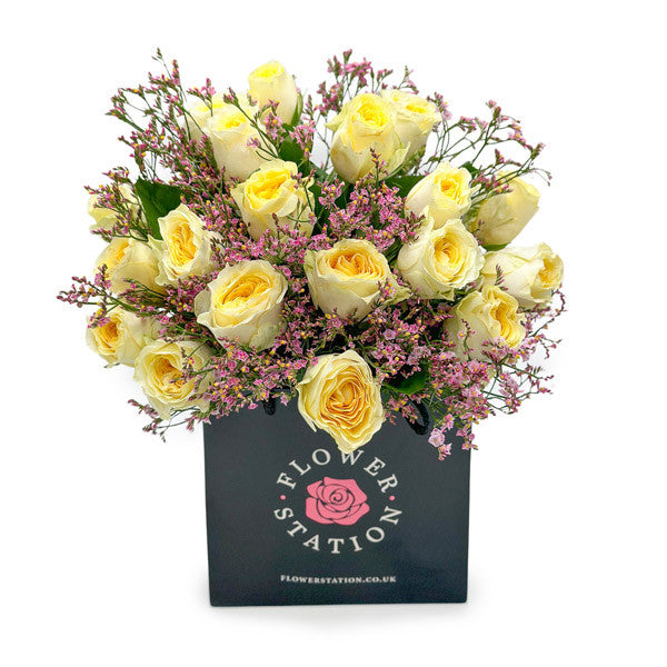 Send flowers full of joy caught in the sun - Flower Station 3 Lemon drizzle