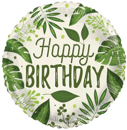 ECO Balloon - Birthday Nature (18 inch)