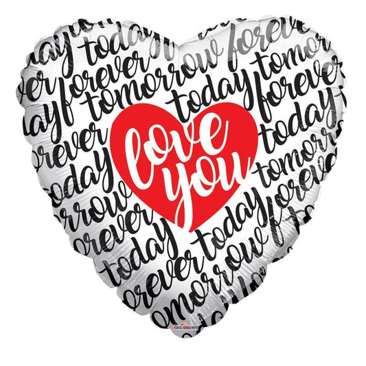 36" Supershape Love You