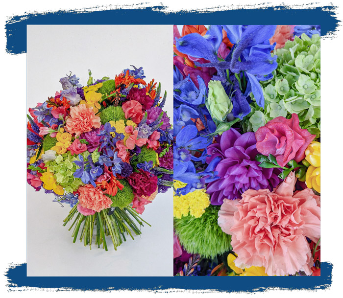 Atlantic Blue - Pride Bouquet